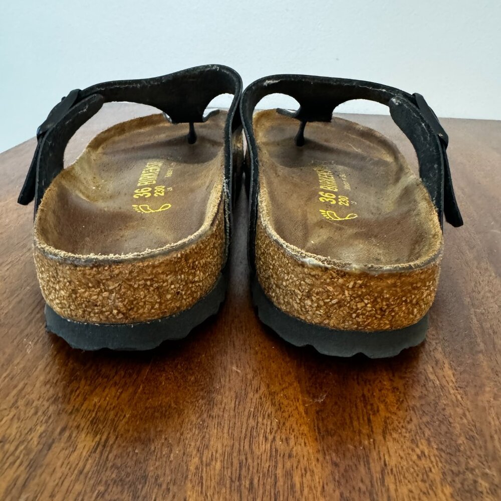 Birkenstock Black and Brown Sandals - Picture 6 of 9